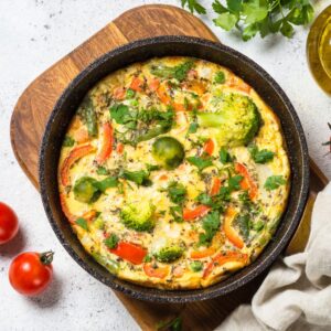 Fritatta z warzywami