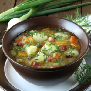 Kapuśniak z fasolą