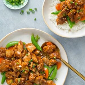 Kurczak w sosie sezamowym