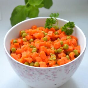 Marchewka z groszkiem