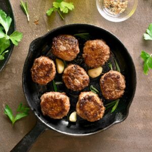 Kotlety mielone z serem feta