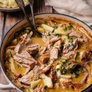 Wieprzowina w maśle orzechowym