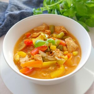 Zupa gyros z kurczakiem