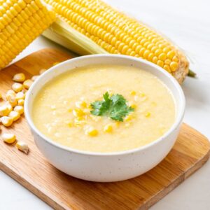 Krem kukurydziany na mleku kokosowym z chilli