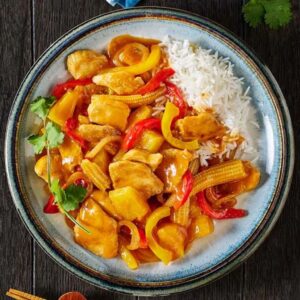 Kurczak w sosie słodko-kwaśnym