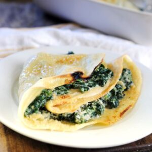 Naleśniki ze szpinakiem