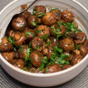 Pieczarki w tymianku