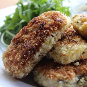 Ryba w cieście sezamowym