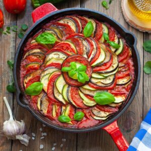 Zapiekanka ratatouille