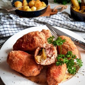 Zrazy z ogórkiem i boczkiem