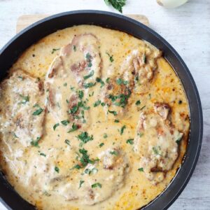 Karkówka w sosie miodowo - musztardowym