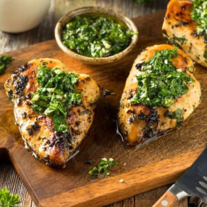 Szynka w sosie chimichurri