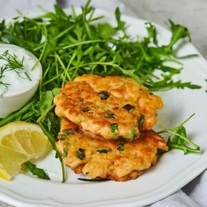 Kotleciki mielone z łososiem