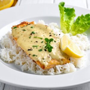 Ryba w sosie kolendrowym