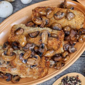 Zrazy drobiowe z grzybami