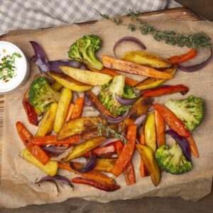 Warzywa korzenne w rozmarynie