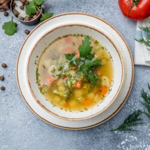 Zupa ziemniaczana z koperkiem